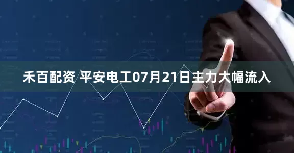 禾百配资 平安电工07月21日主力大幅流入