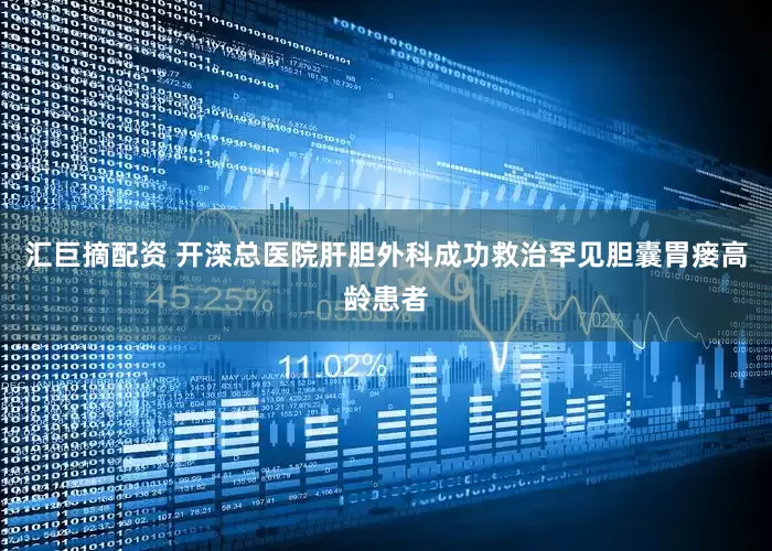 汇巨摘配资 开滦总医院肝胆外科成功救治罕见胆囊胃瘘高龄患者